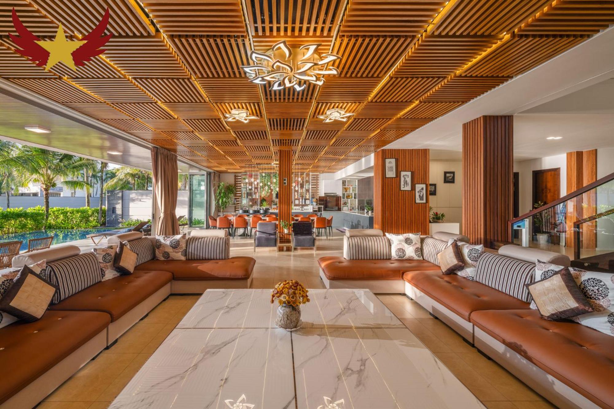 The Five Villas 8 Bedrooms Beachfront - K3 다낭 외부 사진