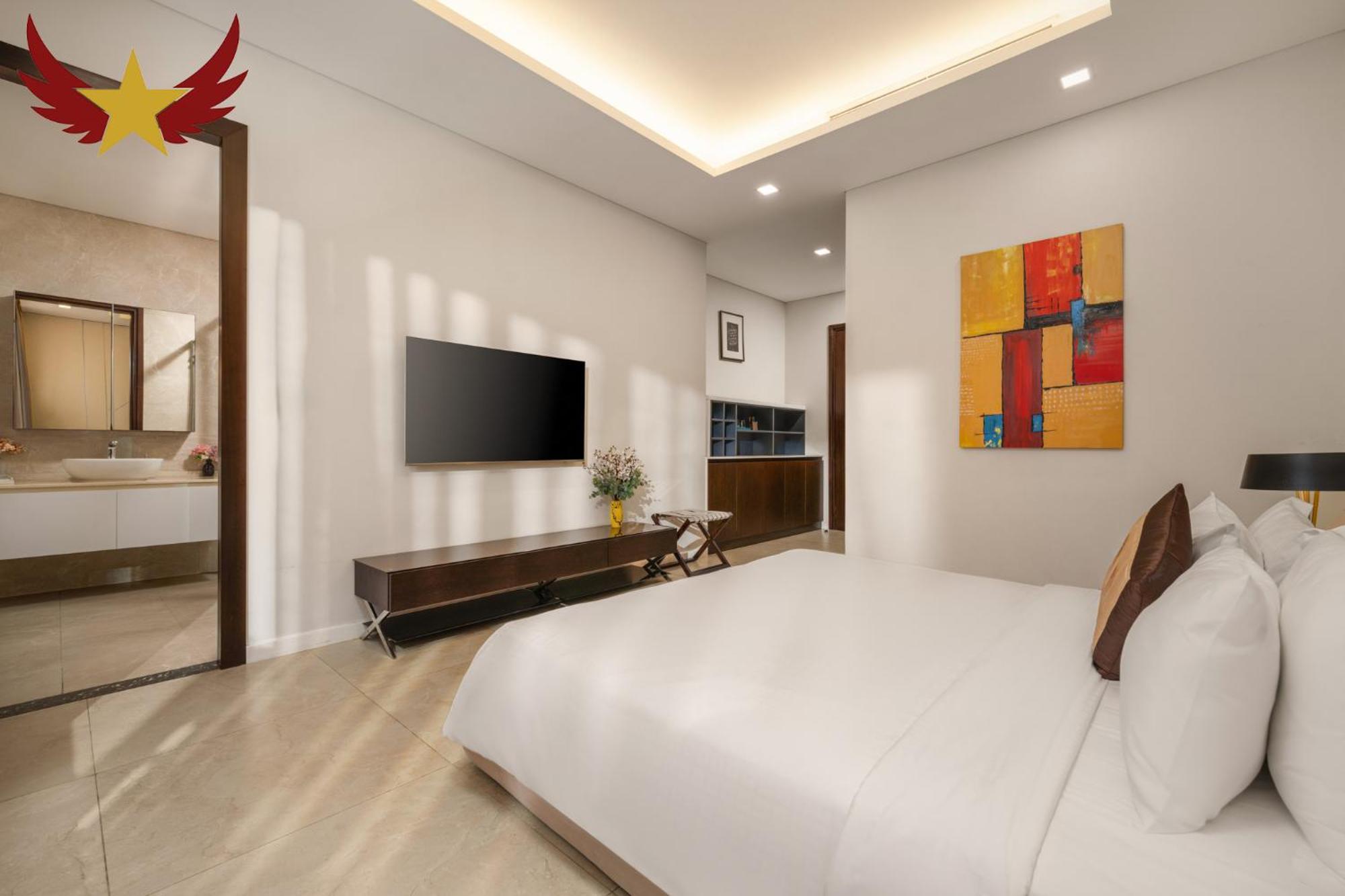 The Five Villas 8 Bedrooms Beachfront - K3 다낭 외부 사진