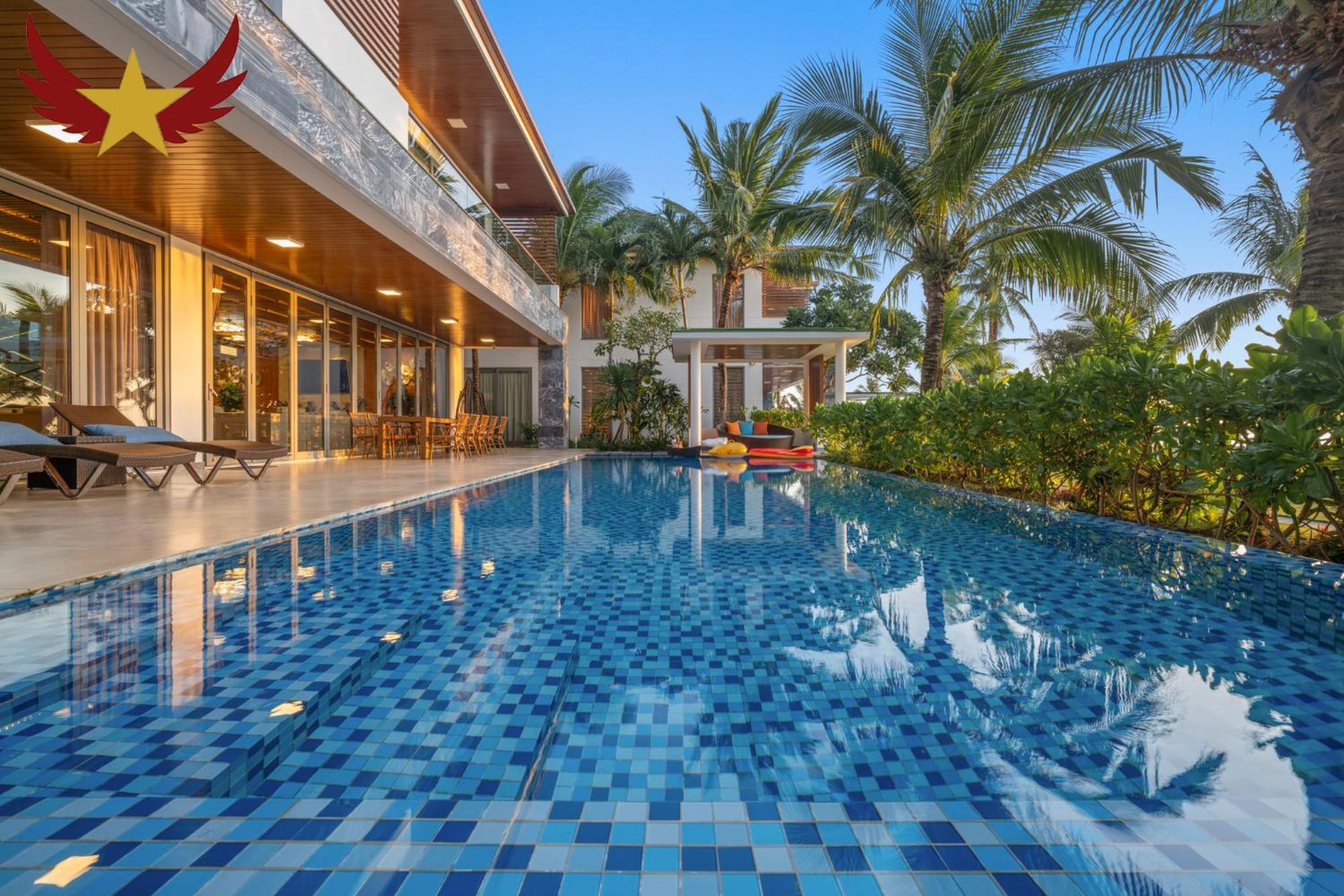 The Five Villas 8 Bedrooms Beachfront - K3 다낭 외부 사진