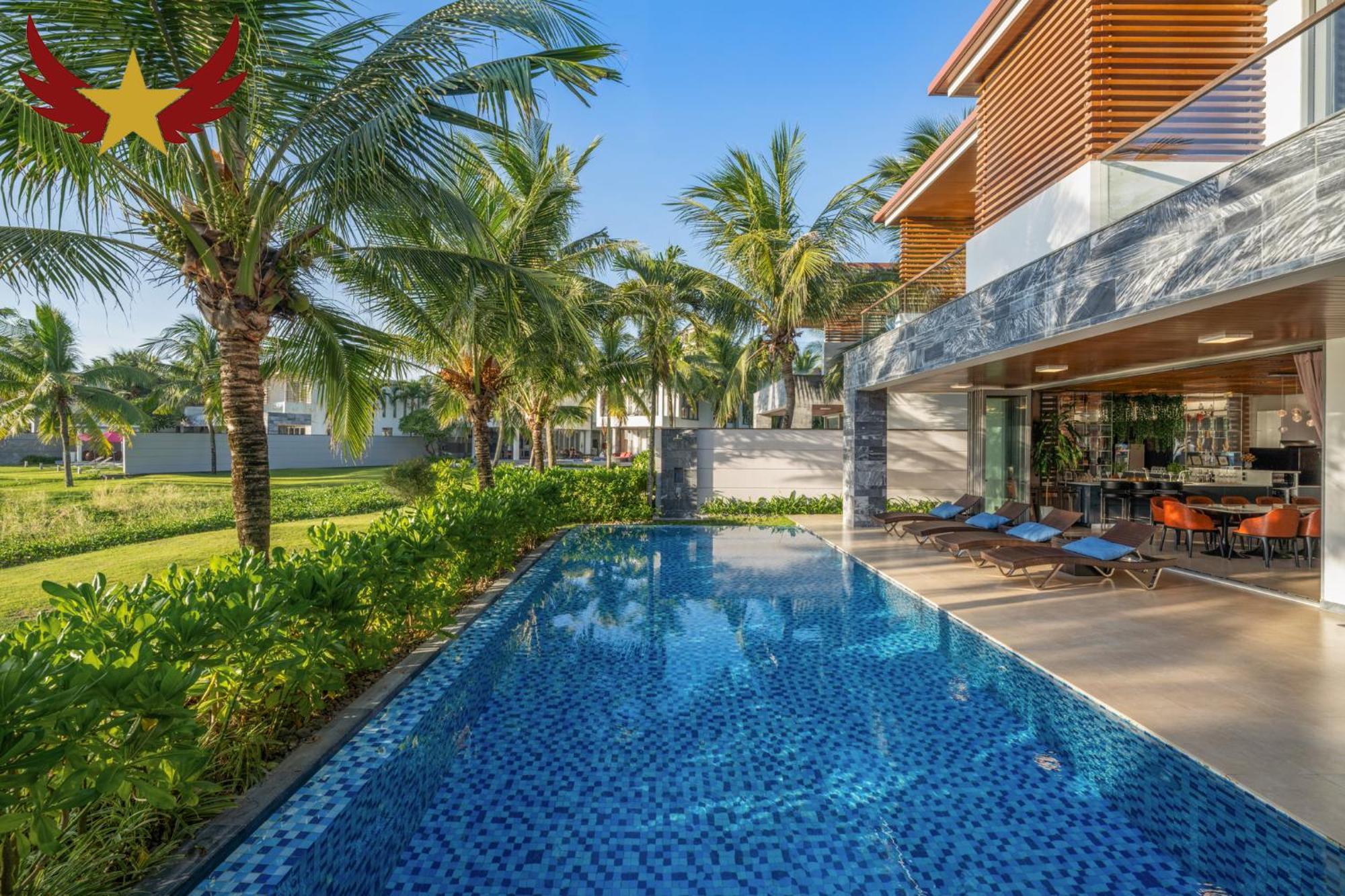 The Five Villas 8 Bedrooms Beachfront - K3 다낭 외부 사진