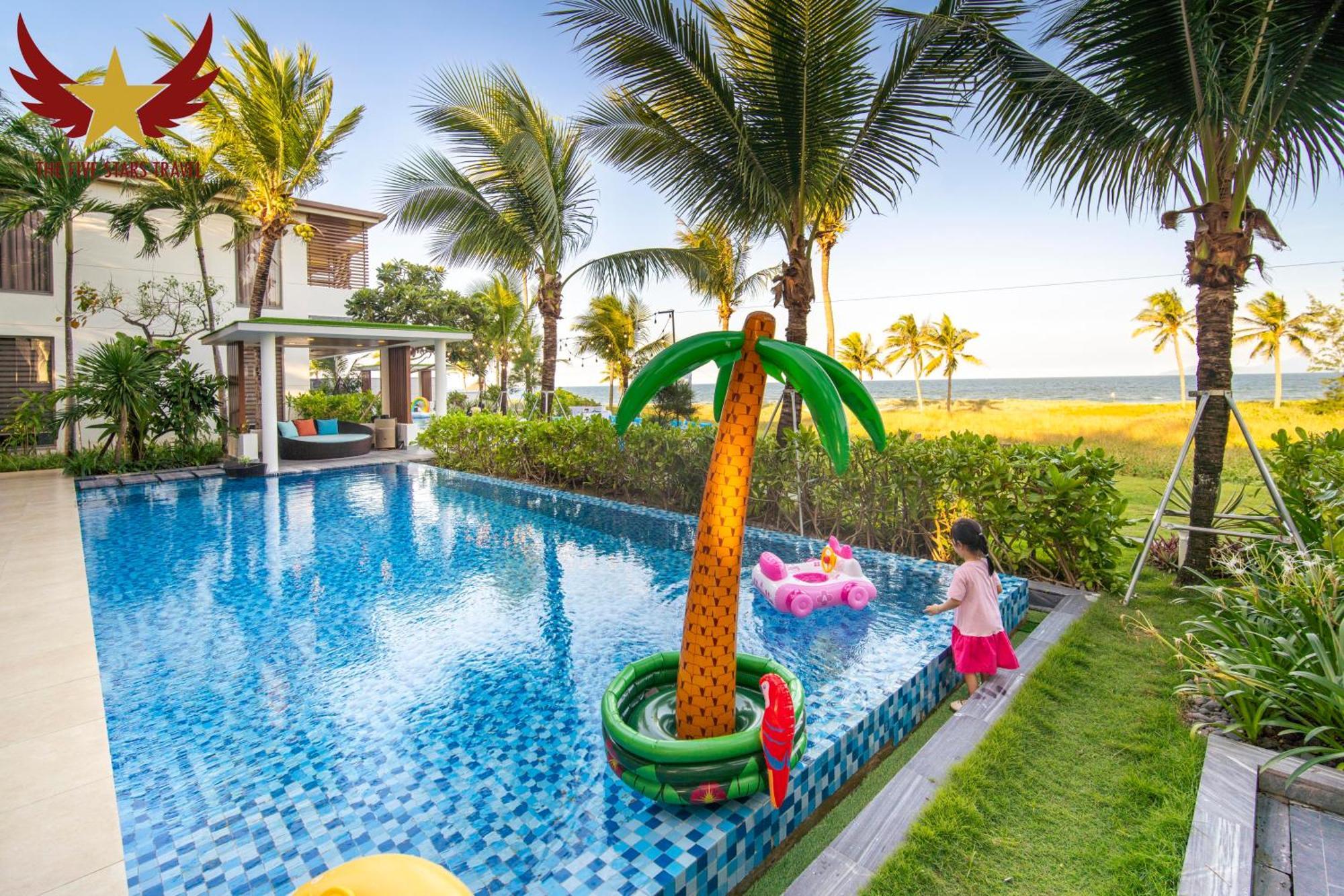 The Five Villas 8 Bedrooms Beachfront - K3 다낭 외부 사진