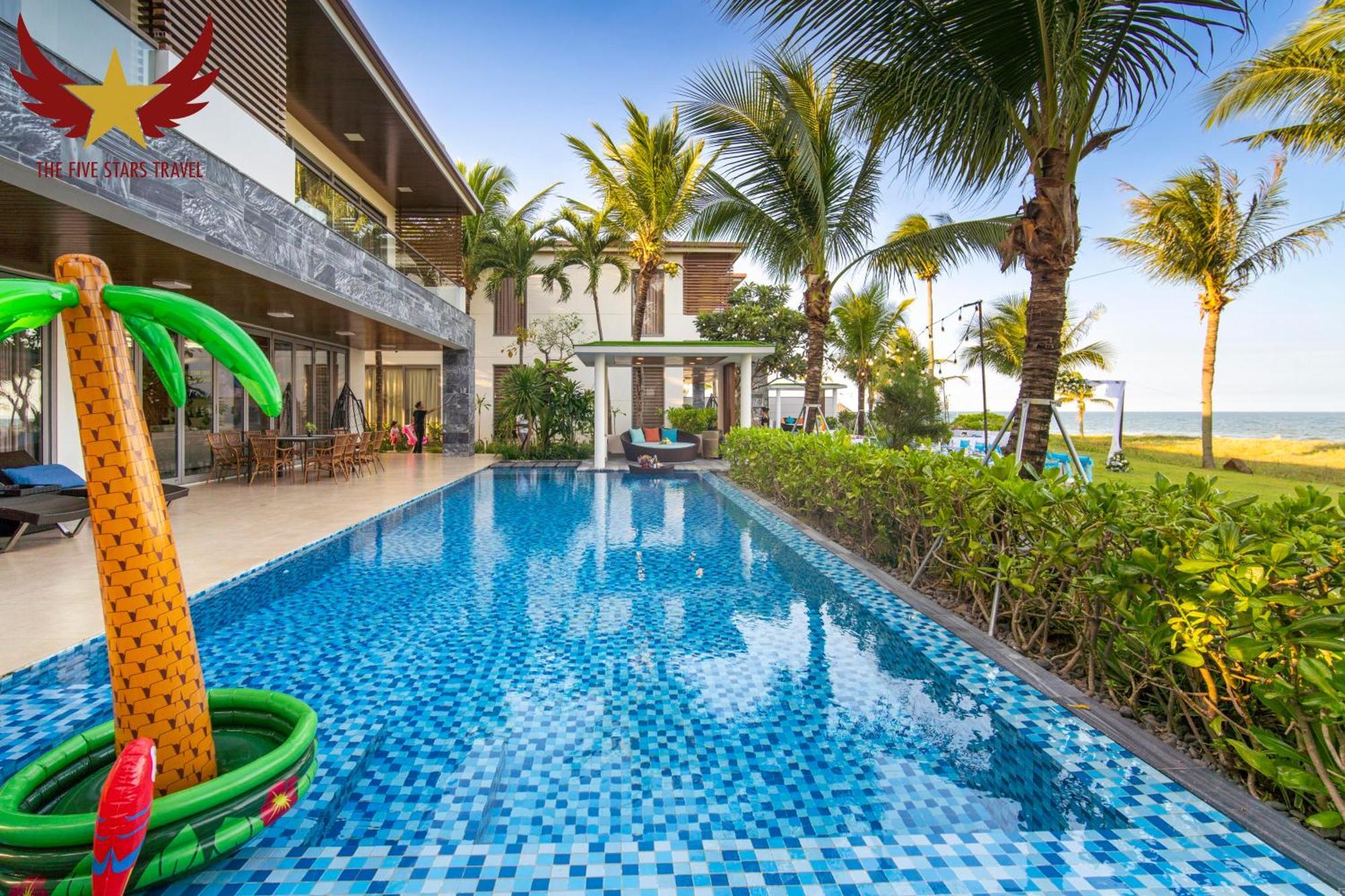 The Five Villas 8 Bedrooms Beachfront - K3 다낭 외부 사진