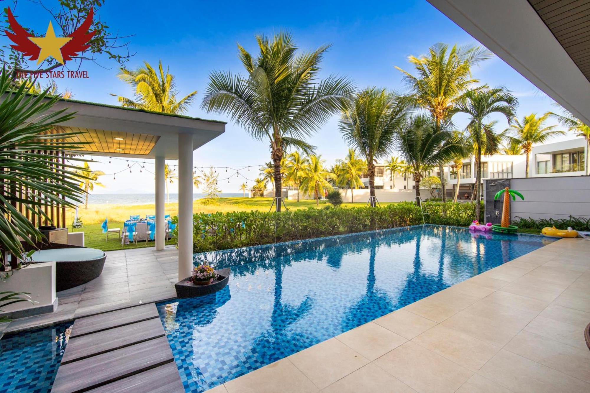 The Five Villas 8 Bedrooms Beachfront - K3 다낭 외부 사진