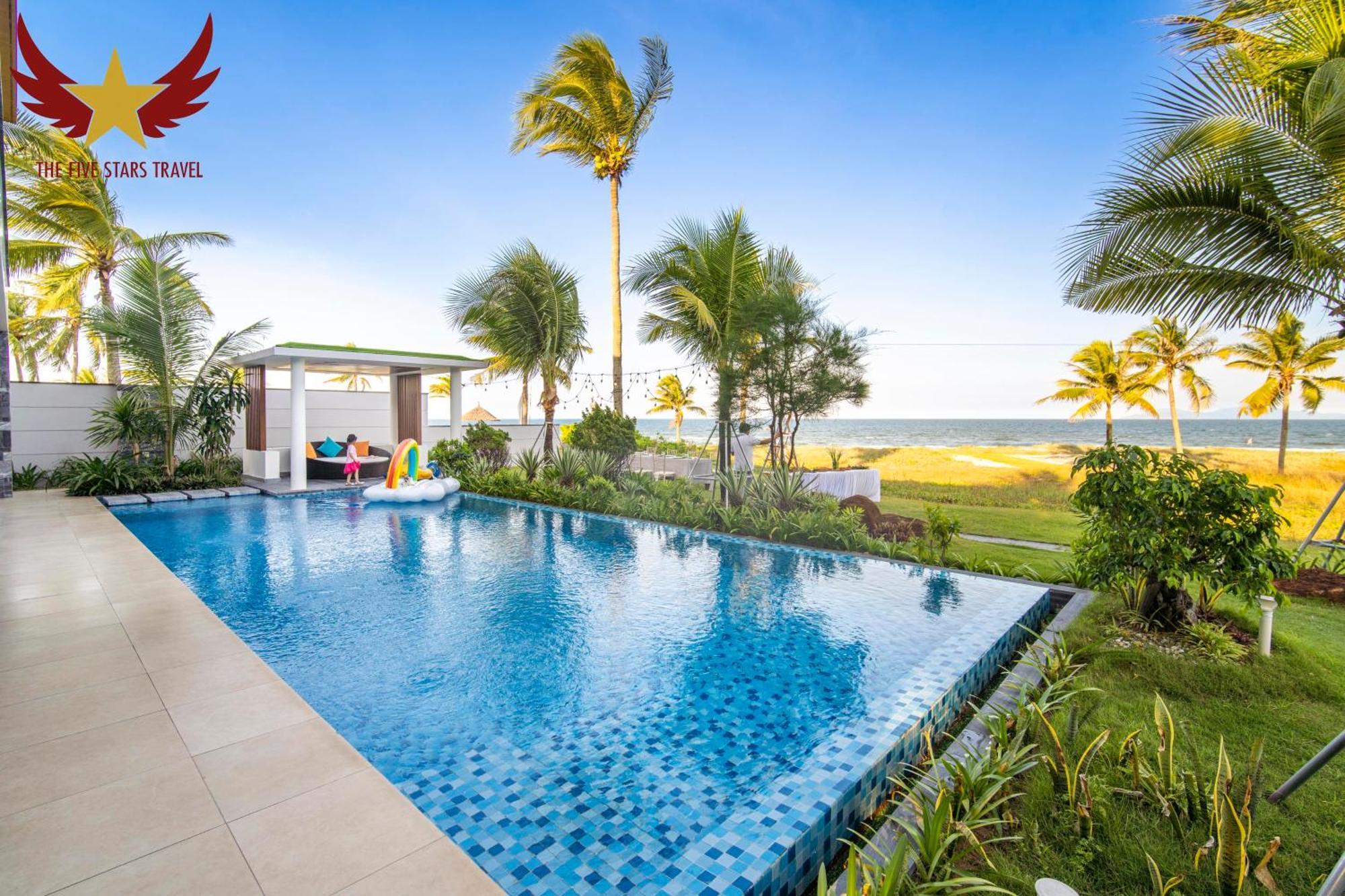 The Five Villas 8 Bedrooms Beachfront - K3 다낭 외부 사진