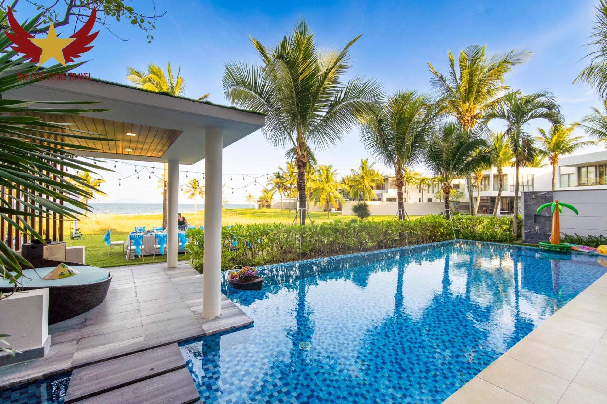 The Five Villas 8 Bedrooms Beachfront - K3 다낭 외부 사진