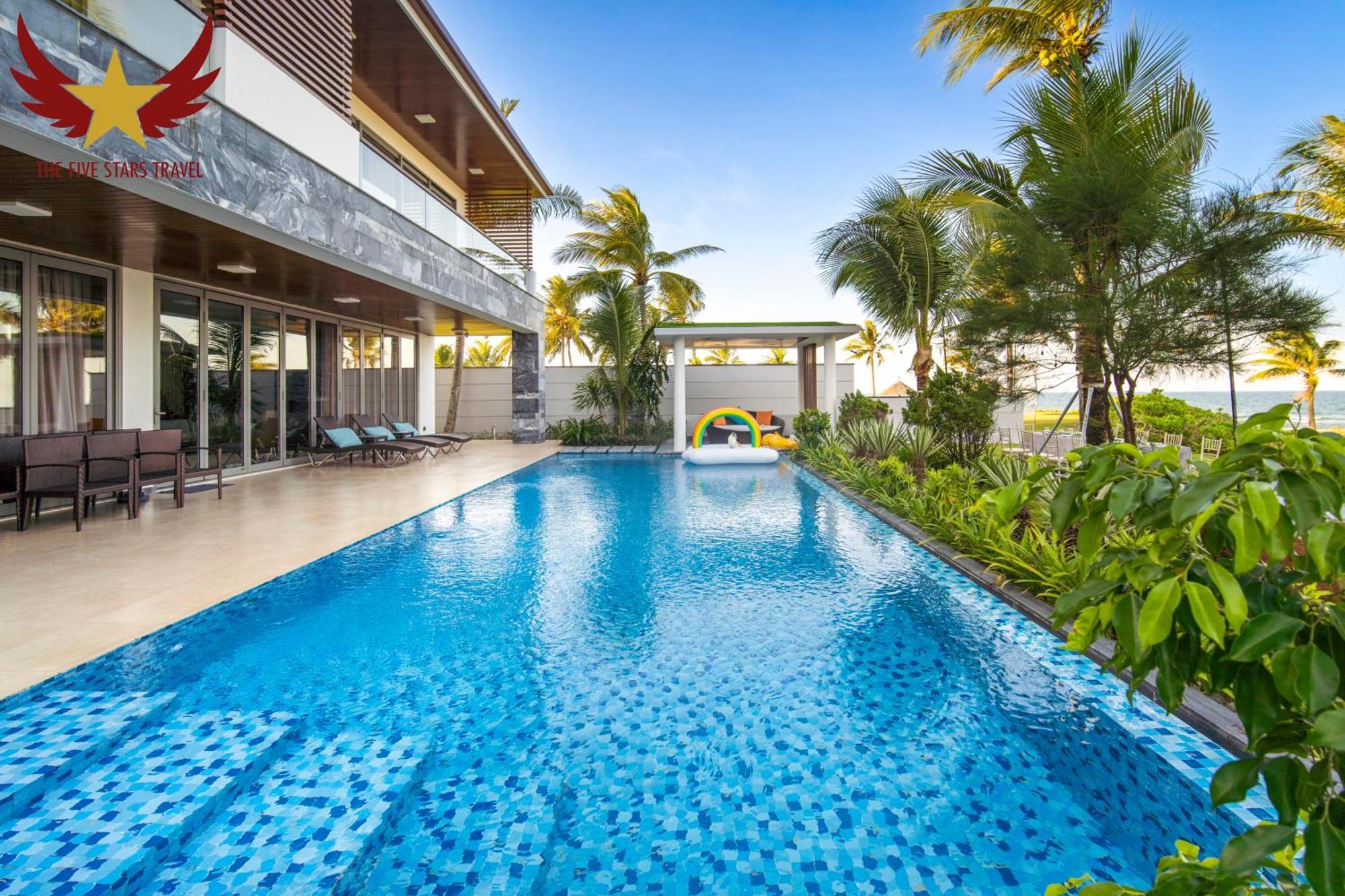 The Five Villas 8 Bedrooms Beachfront - K3 다낭 외부 사진