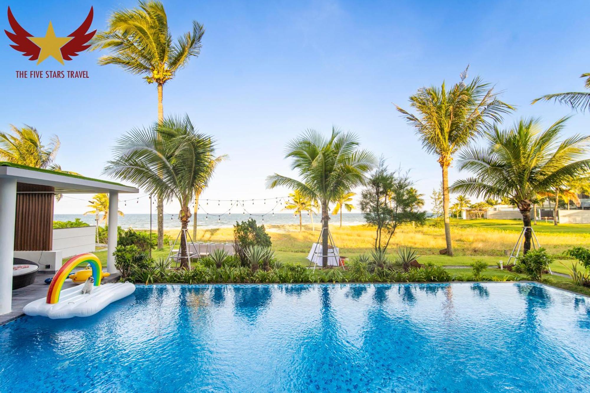 The Five Villas 8 Bedrooms Beachfront - K3 다낭 외부 사진