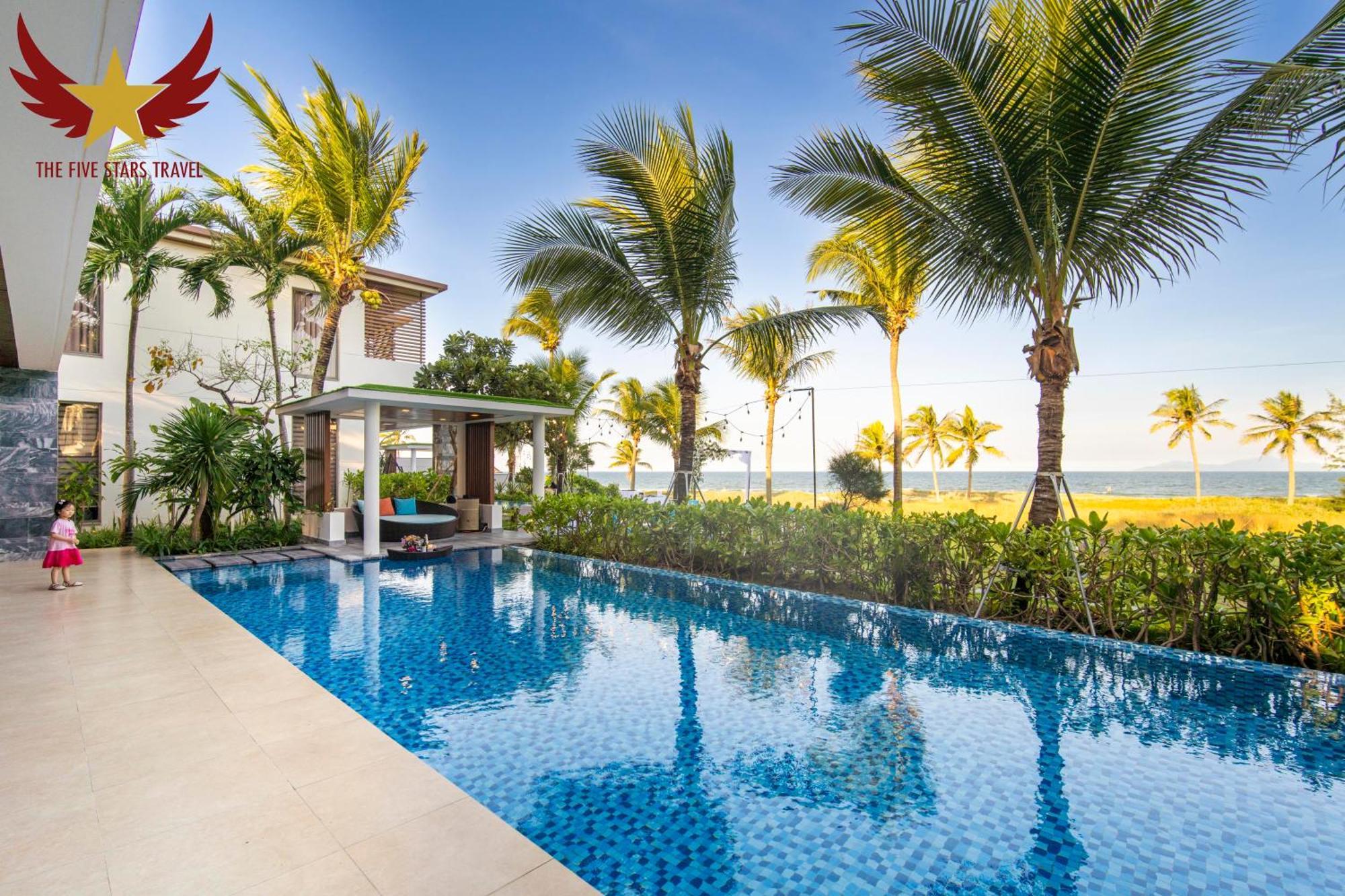 The Five Villas 8 Bedrooms Beachfront - K3 다낭 외부 사진